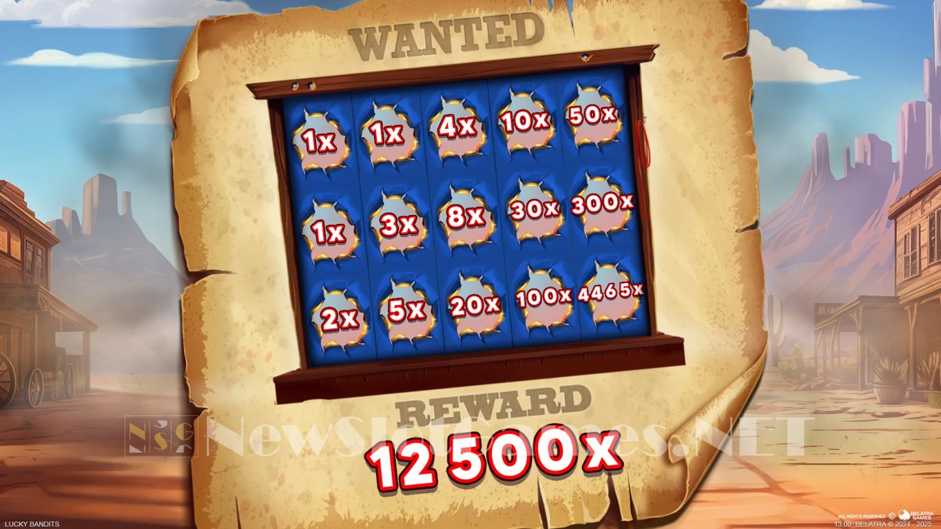 Lucky Bandits Slot Demo Image
