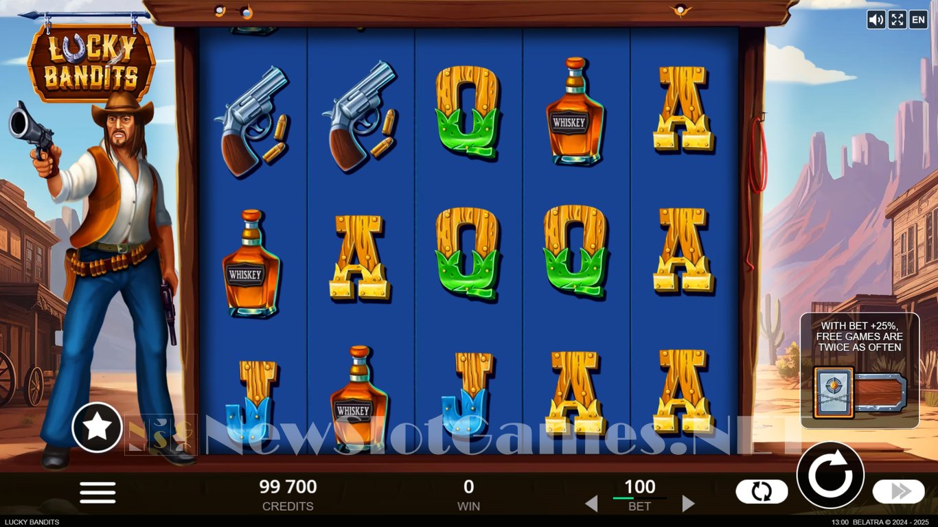 Lucky Bandits Slot Slot Image in Demo - pic. 2