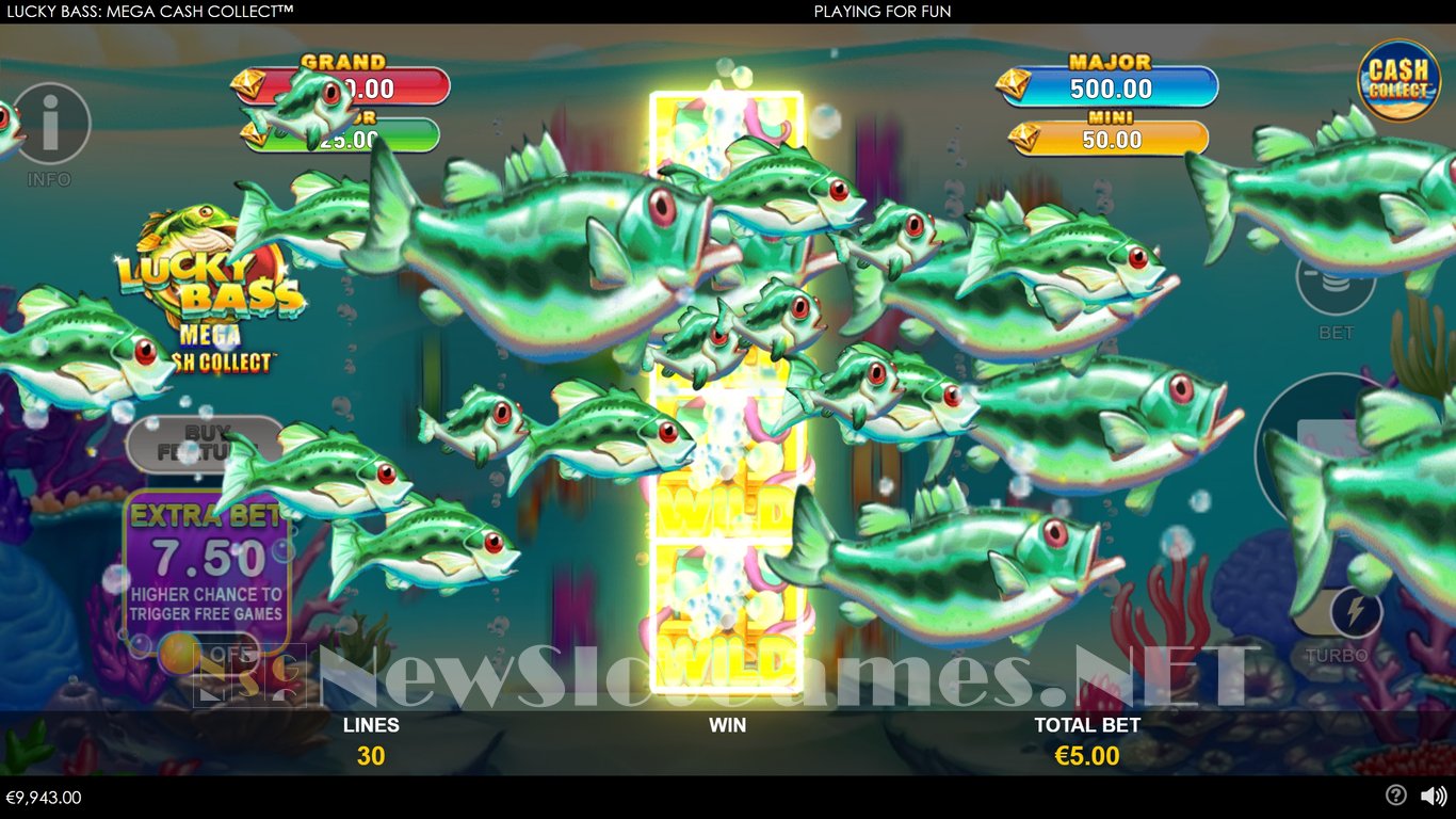 Lucky Bass Mega Cash Collect Slot Slot Image in Demo - pic. 4