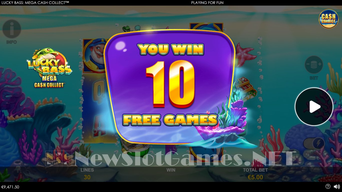Lucky Bass Mega Cash Collect Slot Slot Image in Demo - pic. 8