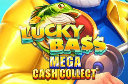 Lucky Bass Mega Cash Collect Slot Logo