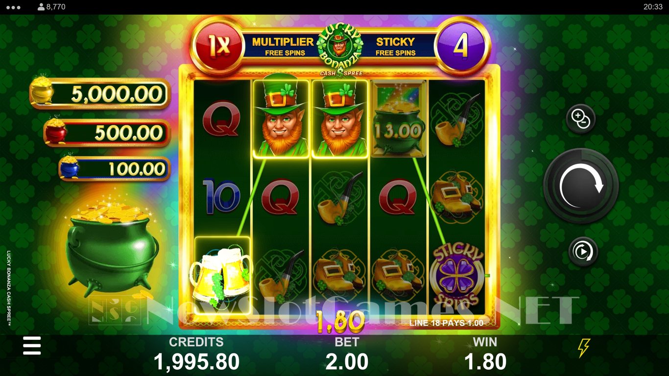 Lucky Bonanza Cash Spree Slot Slot Image in Demo - pic. 4