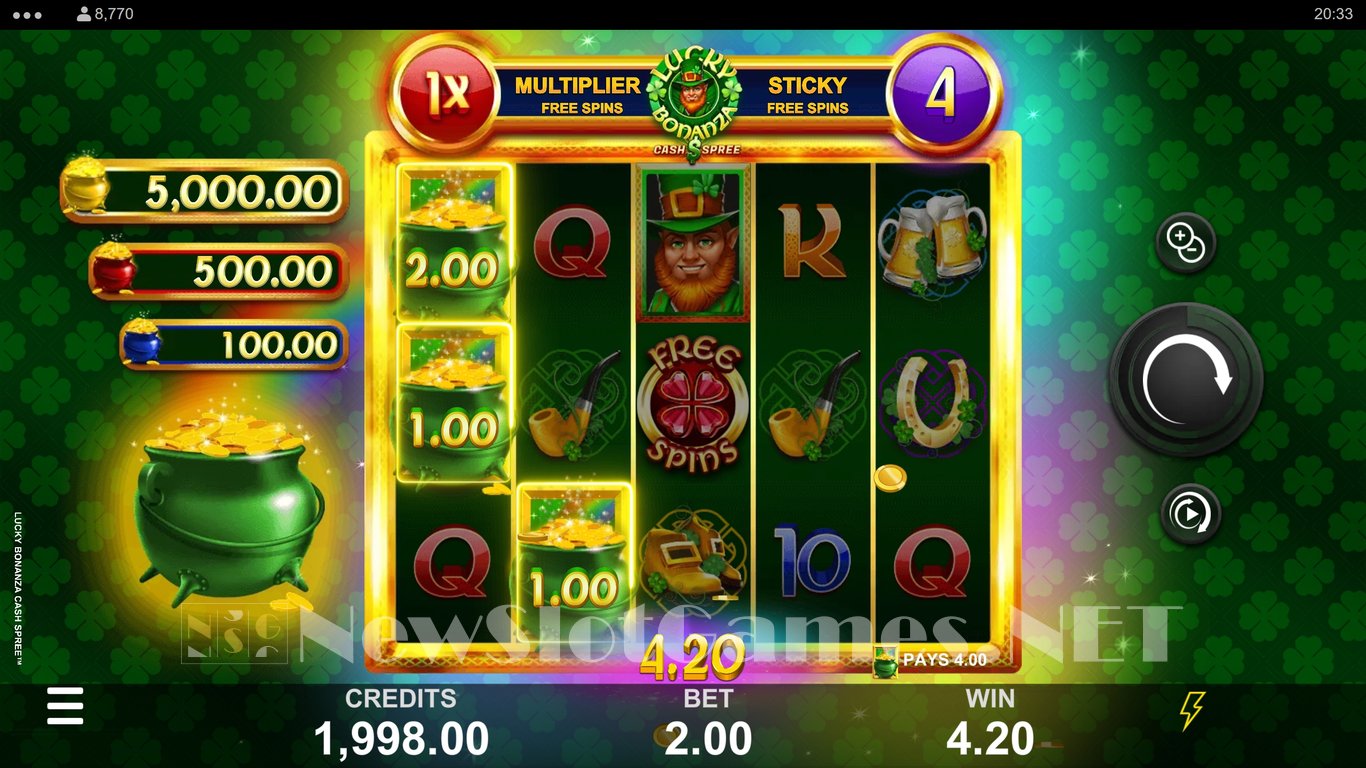 Lucky Bonanza Cash Spree Slot Slot Image in Demo - pic. 5