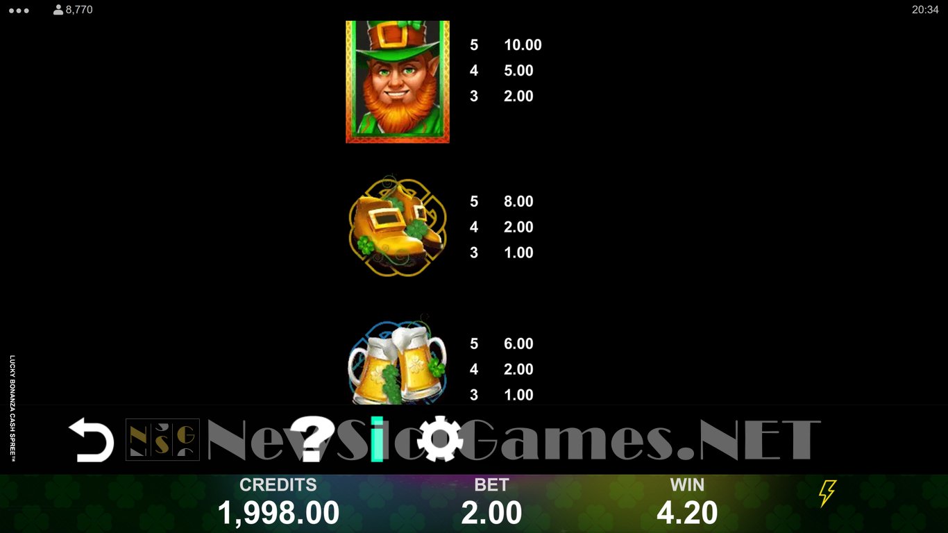 Lucky Bonanza Cash Spree Slot Slot Image in Demo - pic. 6