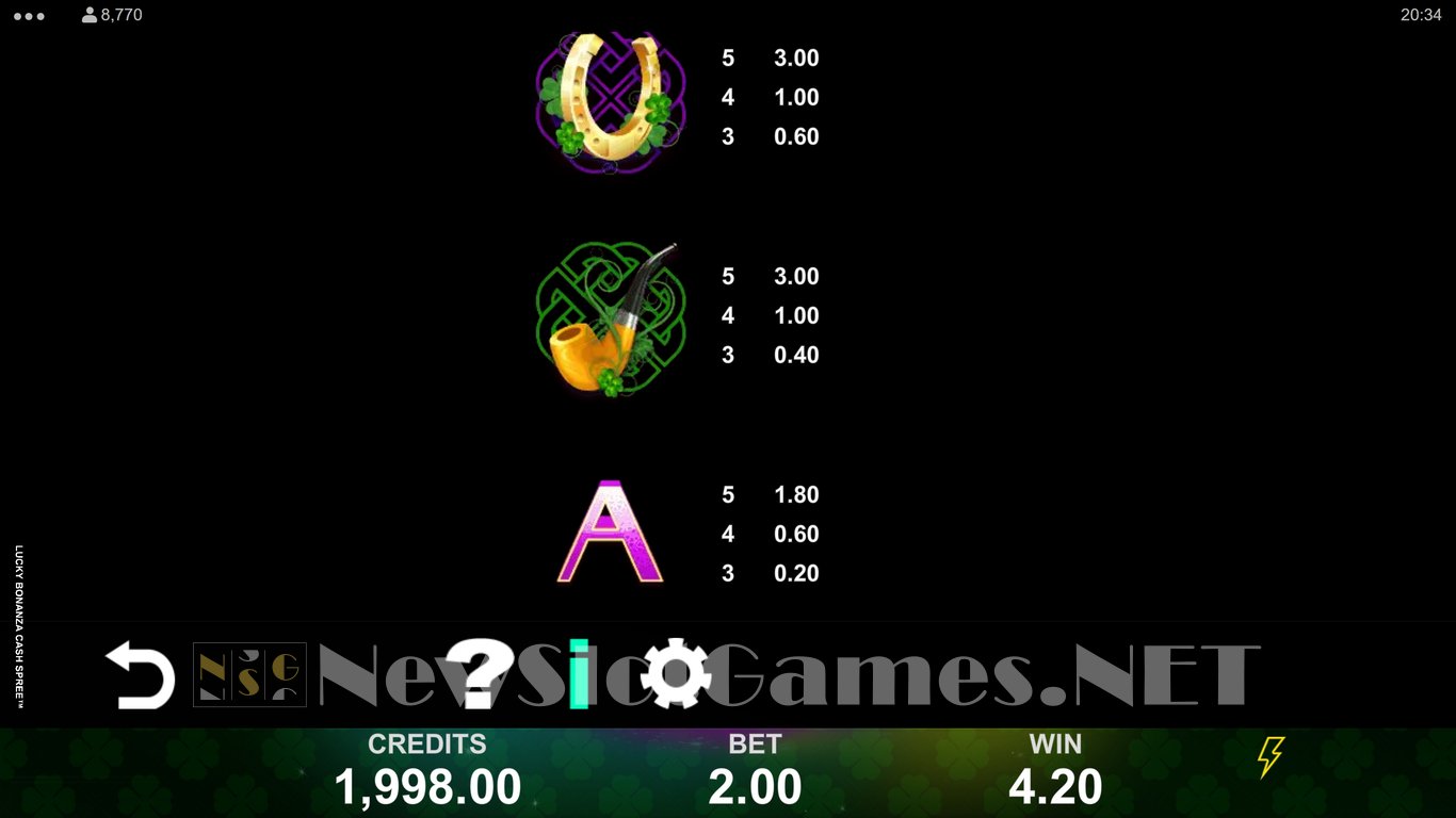 Lucky Bonanza Cash Spree Slot Slot Image in Demo - pic. 7