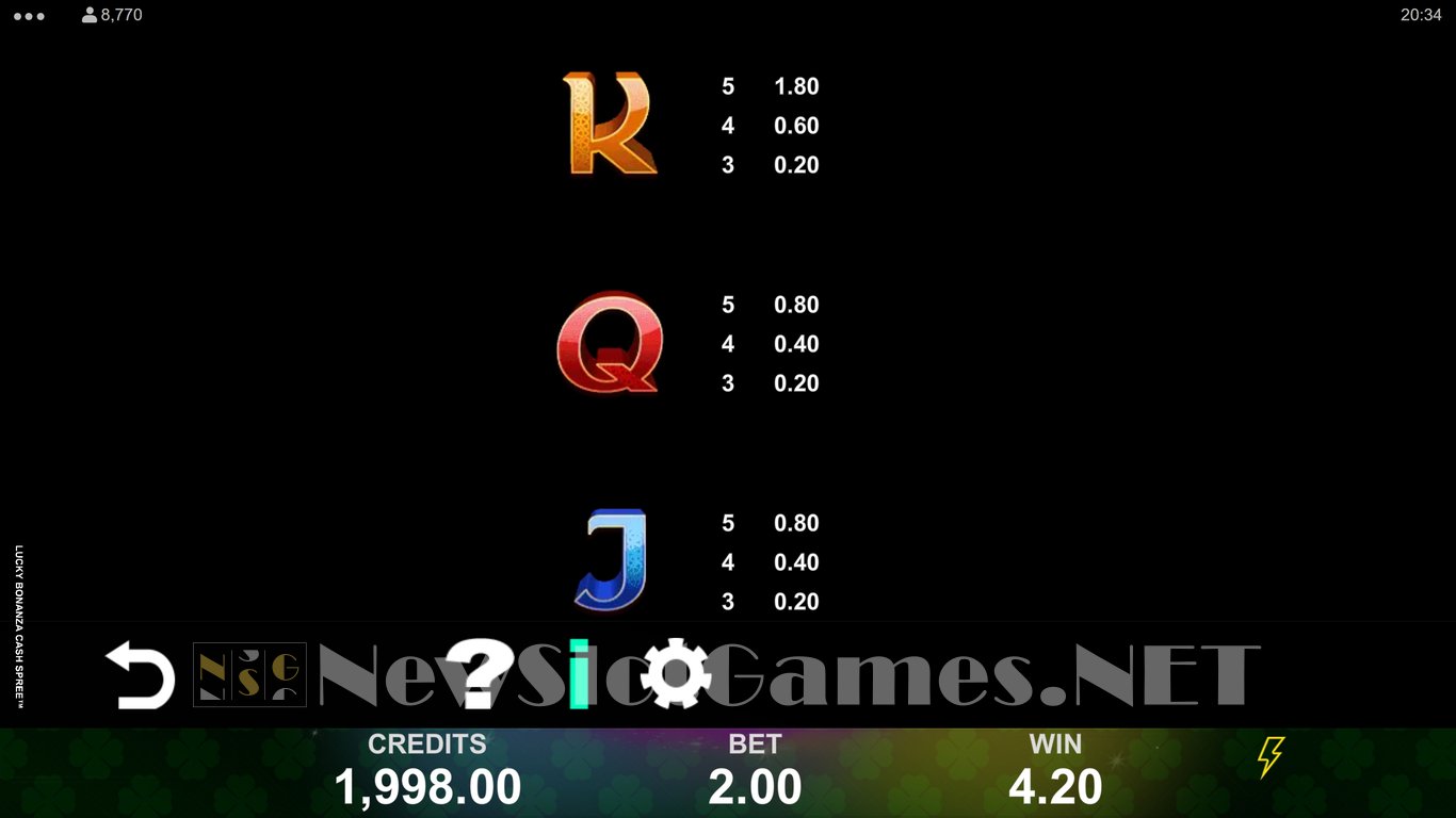 Lucky Bonanza Cash Spree Slot Slot Image in Demo - pic. 8