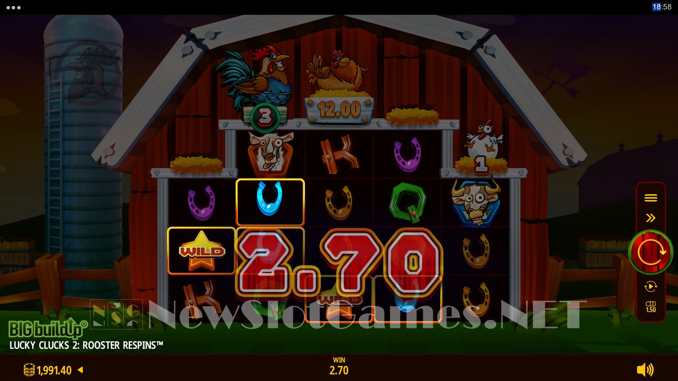 Lucky Clucks 2 Rooster Respins Slot Slot Image in Demo - pic. 6