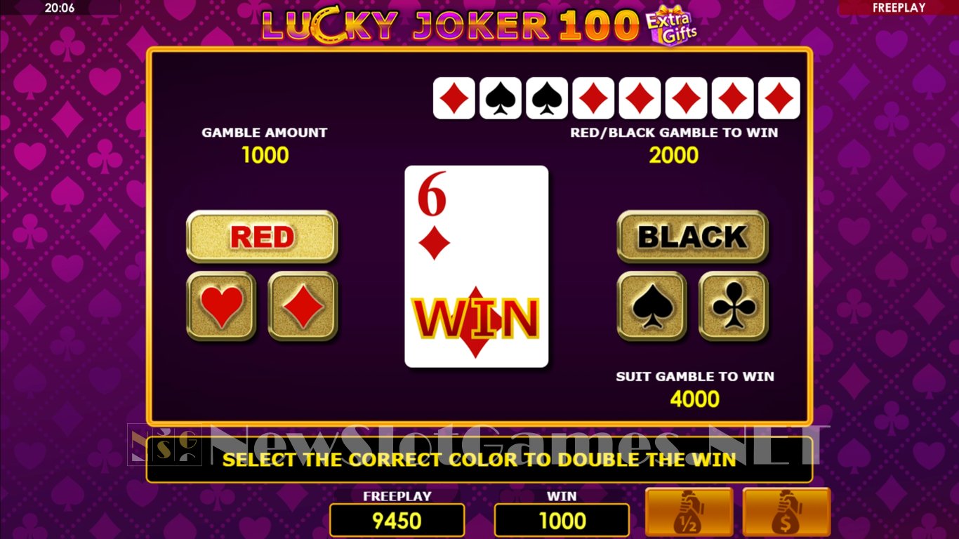 Lucky Joker 100 Extra Gifts Slot Slot Image in Demo - pic. 4
