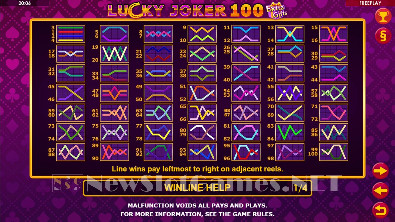 Lucky Joker 100 Extra Gifts Slot Slot Image in Demo - pic. 6