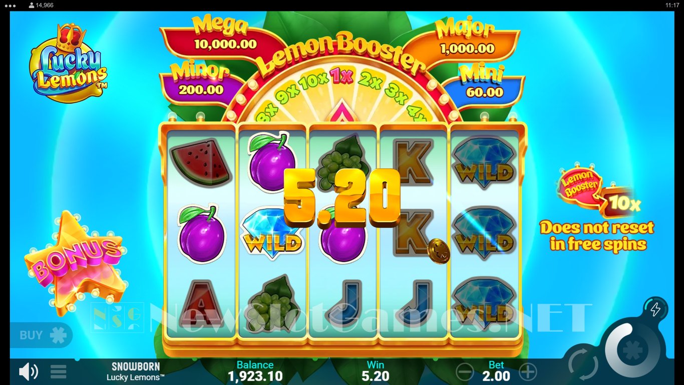 Lucky Lemons Slot Slot Image in Demo - pic. 2
