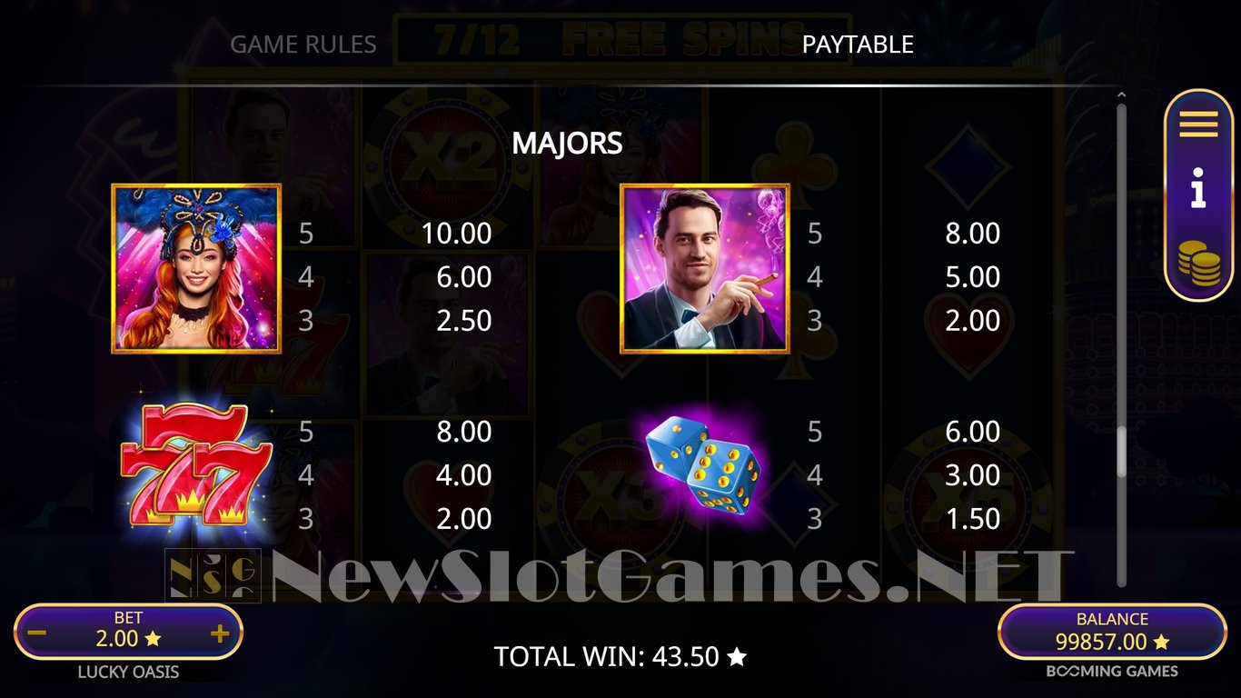 Lucky Oasis Slot Slot Image in Demo - pic. 11