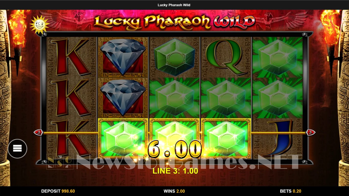 Lucky Pharaoh Wild Slot Review & Demo by Merkur Gaming - Play Free Online