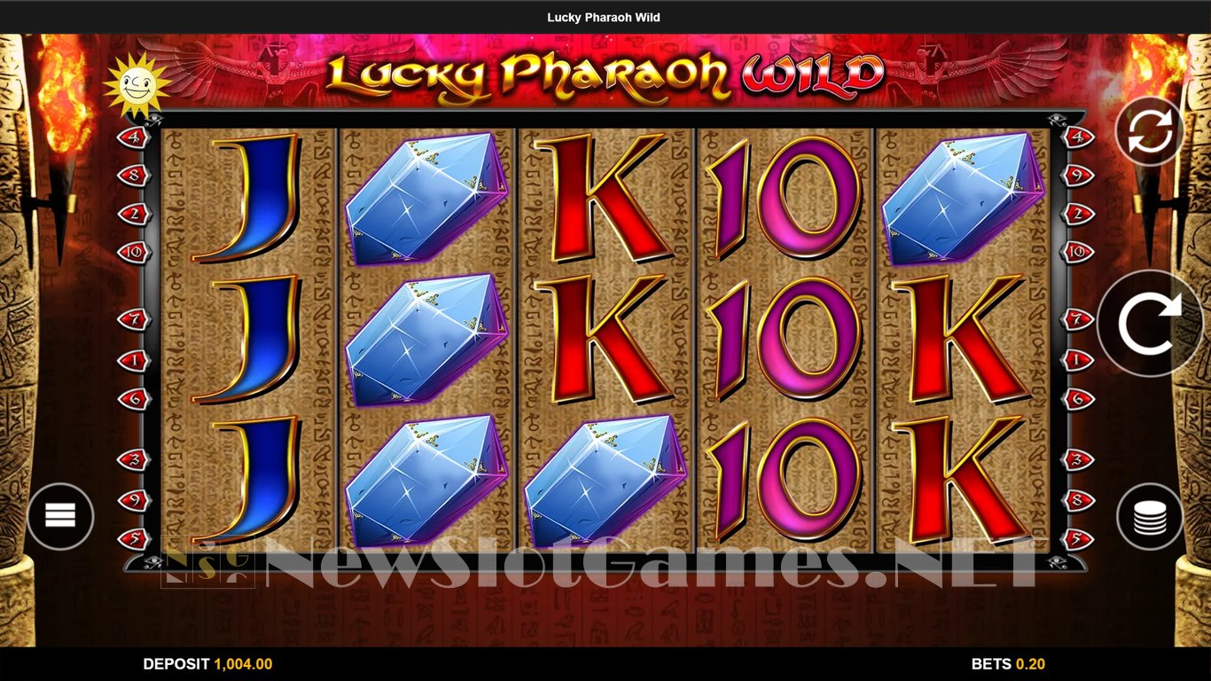 Lucky Pharaoh Wild Slot Review & Demo by Merkur Gaming - Play Free Online