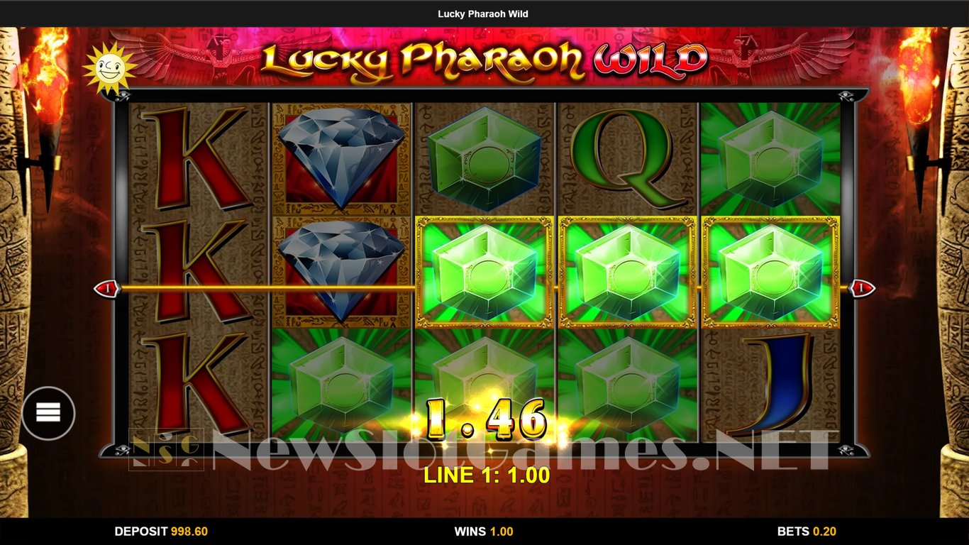 Lucky Pharaoh Wild Slot Review & Demo by Merkur Gaming - Play Free Online