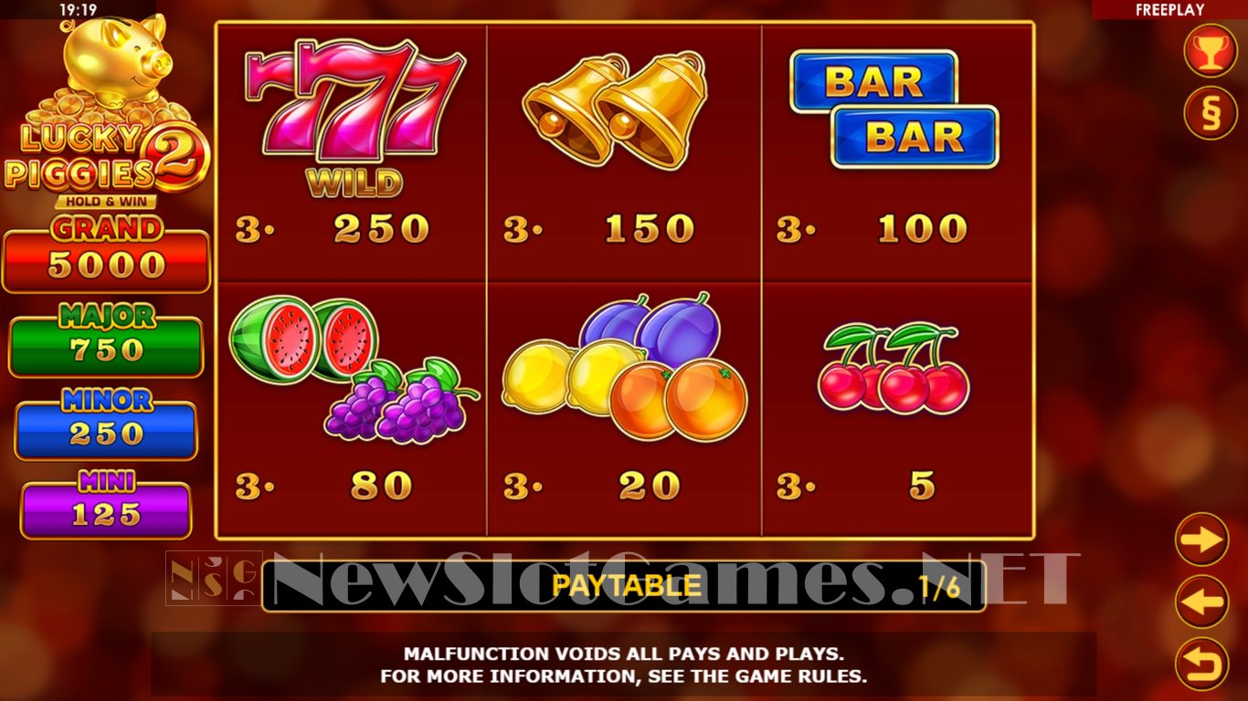 Lucky Piggies 2 Hold & Win Slot Slot Image in Demo - pic. 11