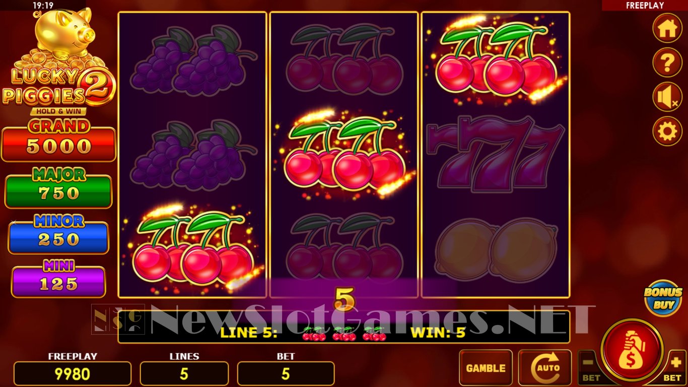 Lucky Piggies 2 Hold & Win Slot Slot Image in Demo - pic. 3