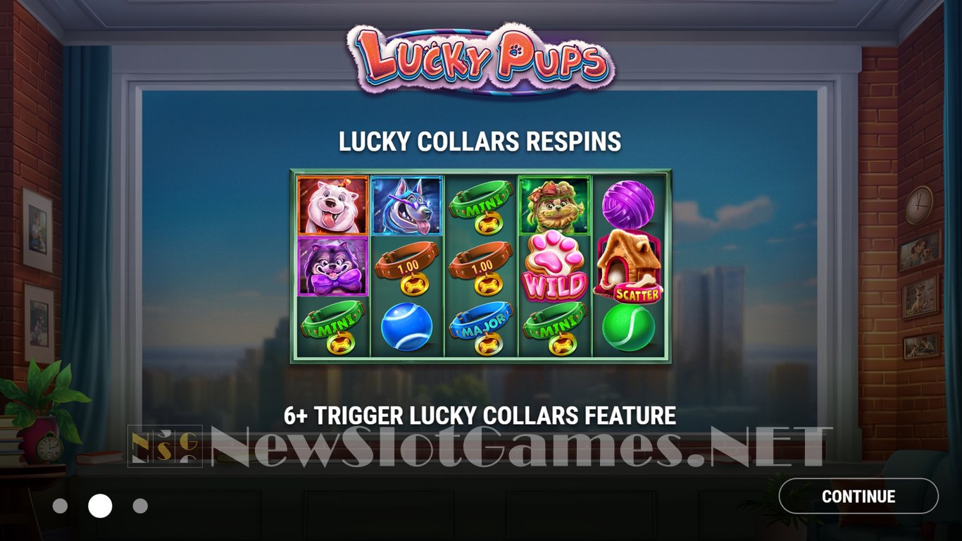 Lucky Pups Slot Demo Image