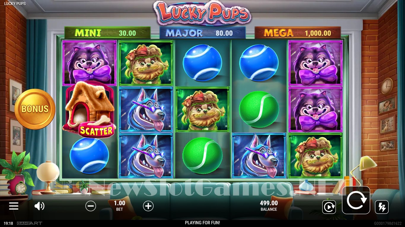 Lucky Pups Slot Slot Image in Demo - pic. 2