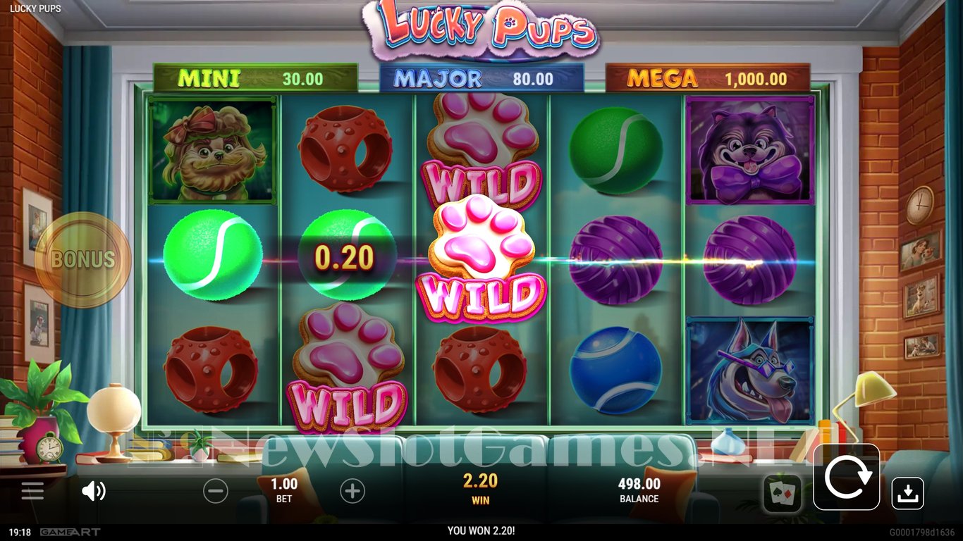 Lucky Pups Slot Slot Image in Demo - pic. 3