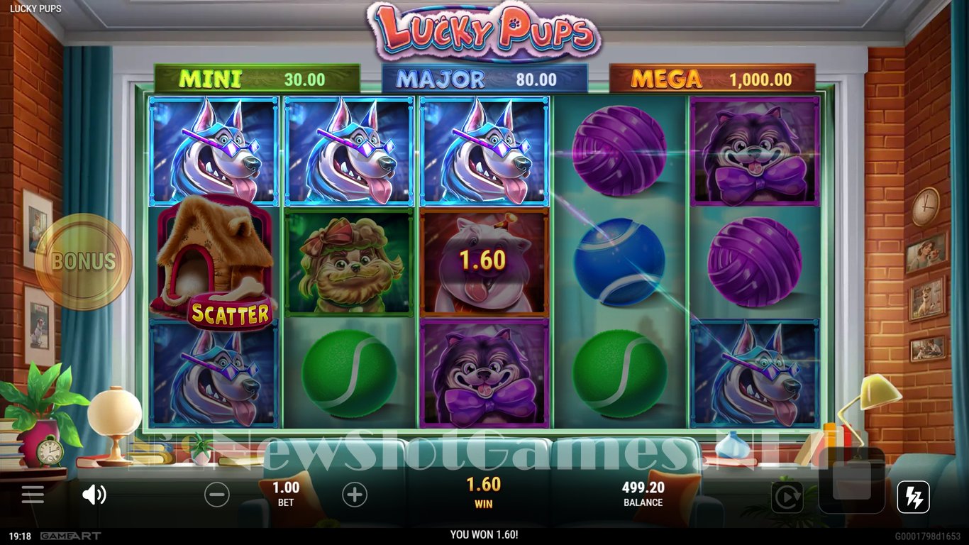 Lucky Pups Slot Slot Image in Demo - pic. 4