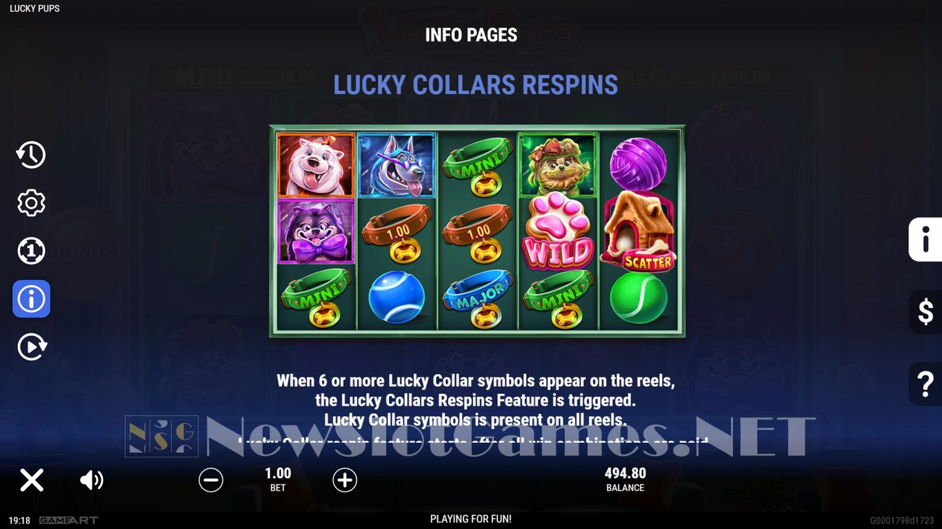 Lucky Pups Slot Slot Image in Demo - pic. 8