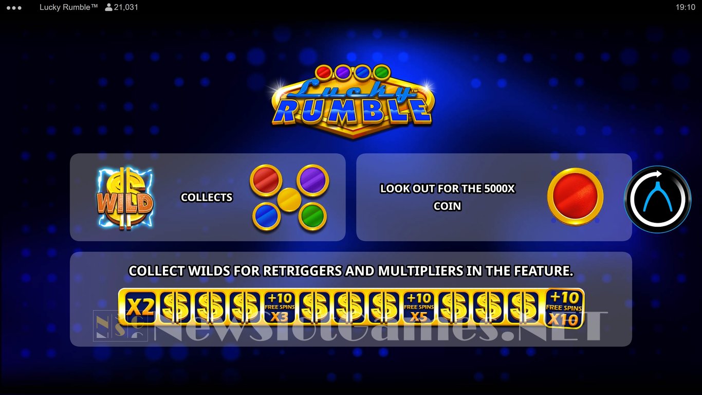 Lucky Rumble Slot Demo Image
