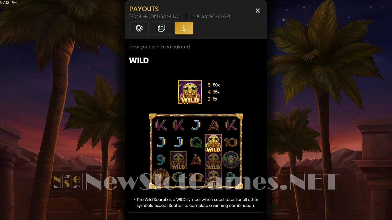 Lucky Scarab Slot Slot Image in Demo - pic. 12