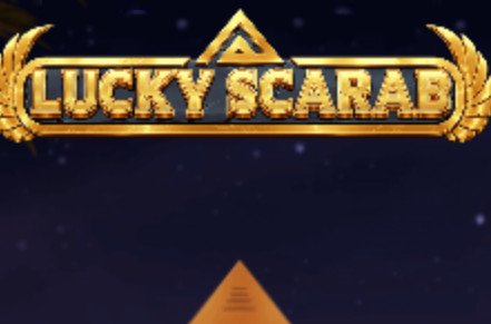Lucky Scarab Slot Logo