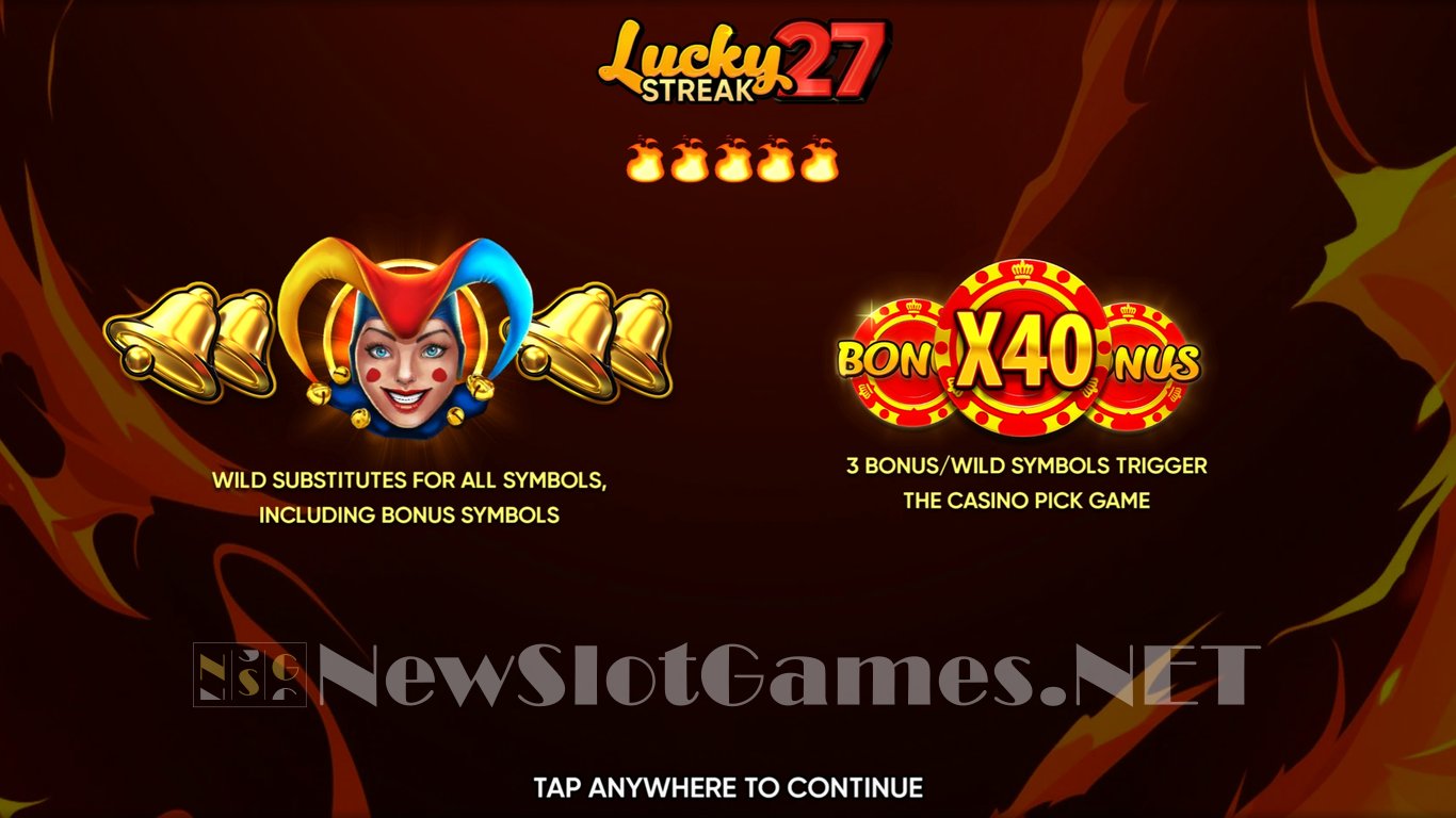 Lucky Streak 27 Slot Demo Image