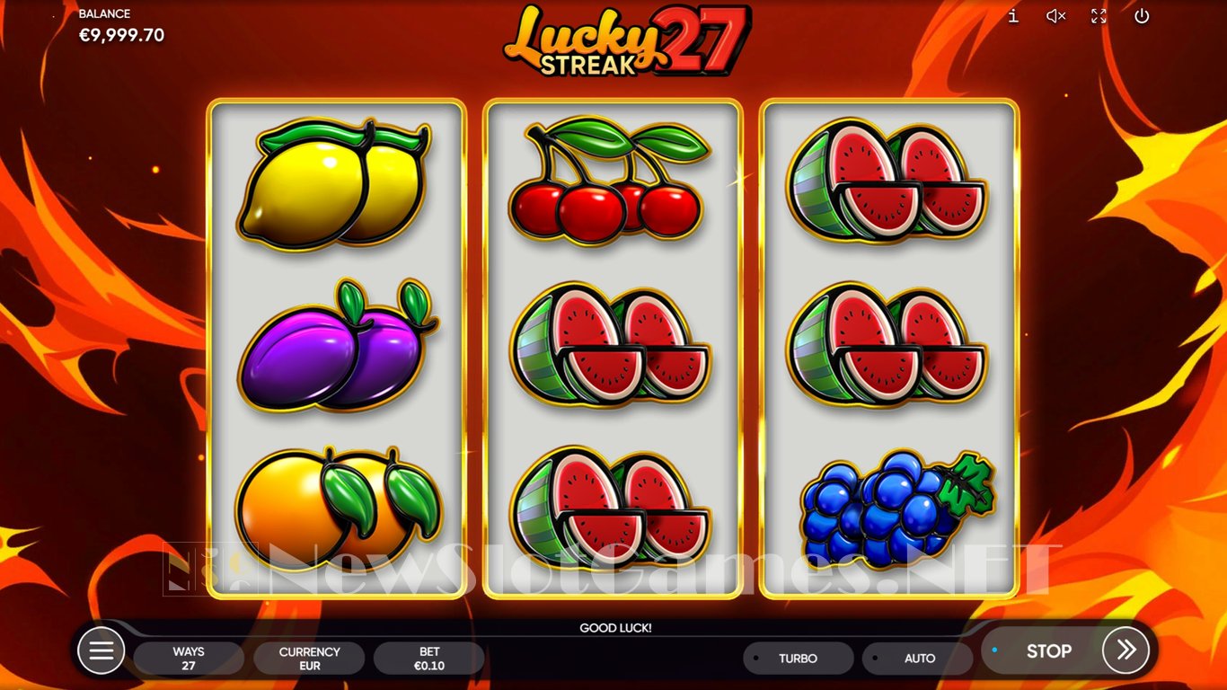 Lucky Streak 27 Slot Slot Image in Demo - pic. 3