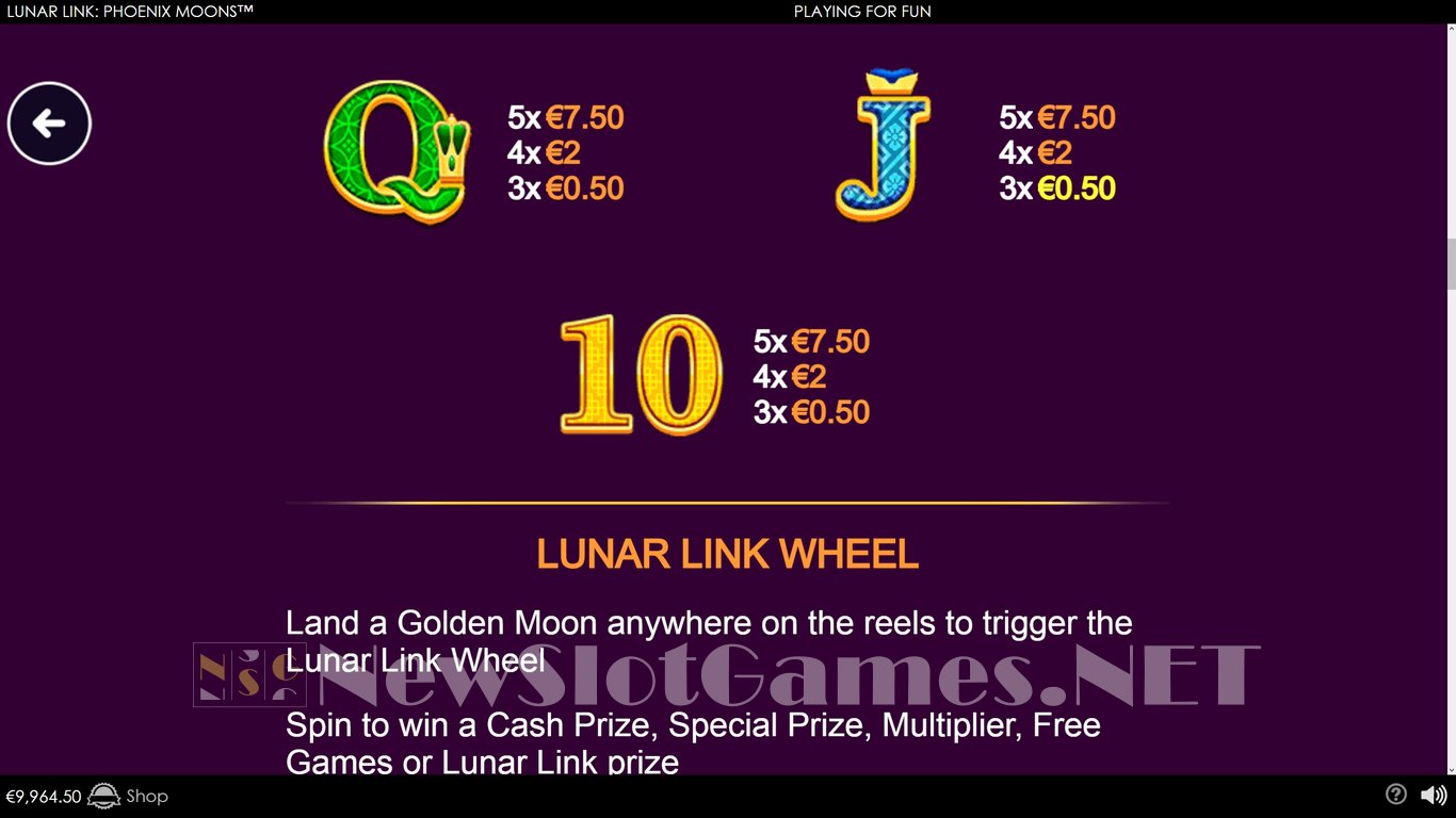 Lunar Link Phoenix Moons Slot Slot Image in Demo - pic. 9