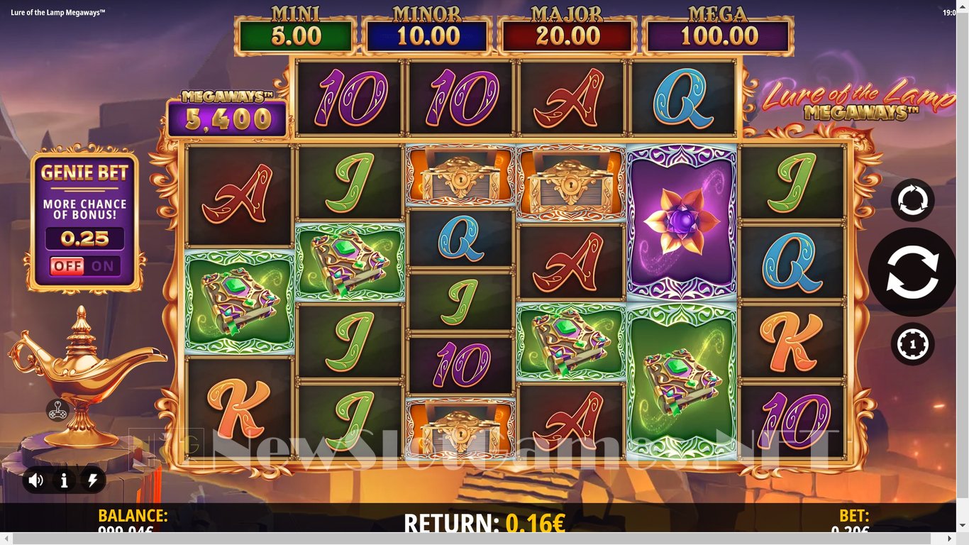 Lure of the Lamp Megaways Slot Slot Image in Demo - pic. 5