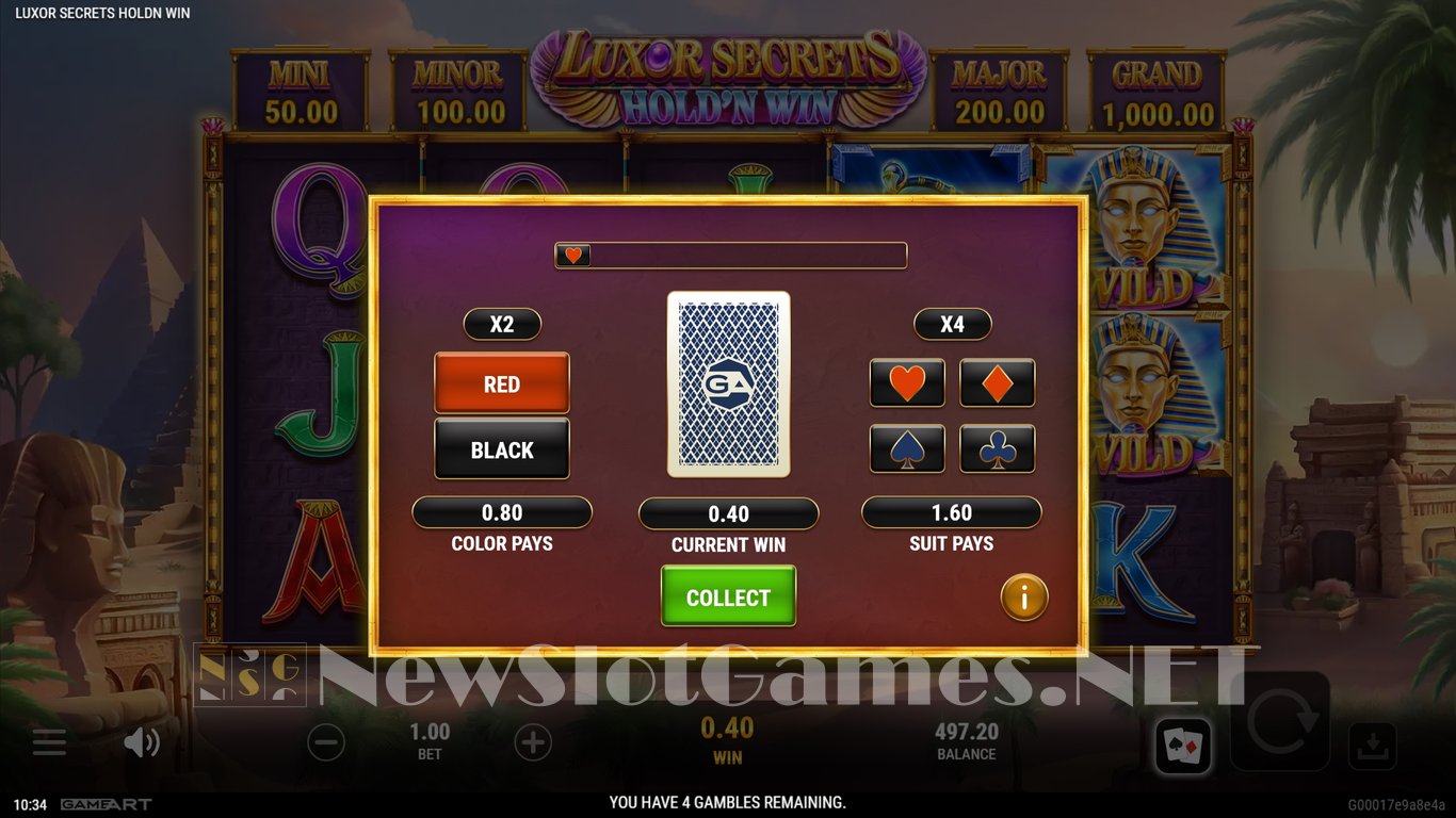 Luxor Secrets Hold n Win Slot Slot Image in Demo - pic. 3