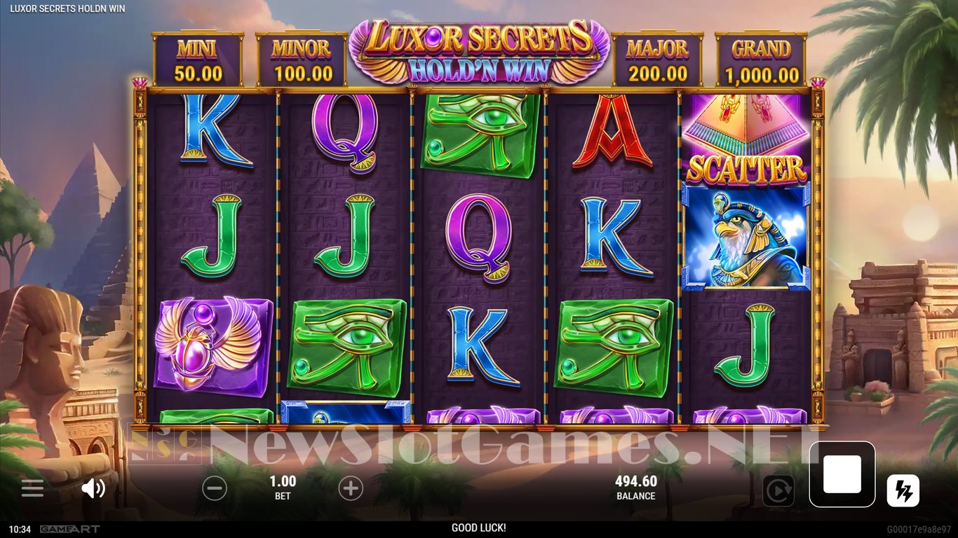 Luxor Secrets Hold n Win Slot Slot Image in Demo - pic. 4