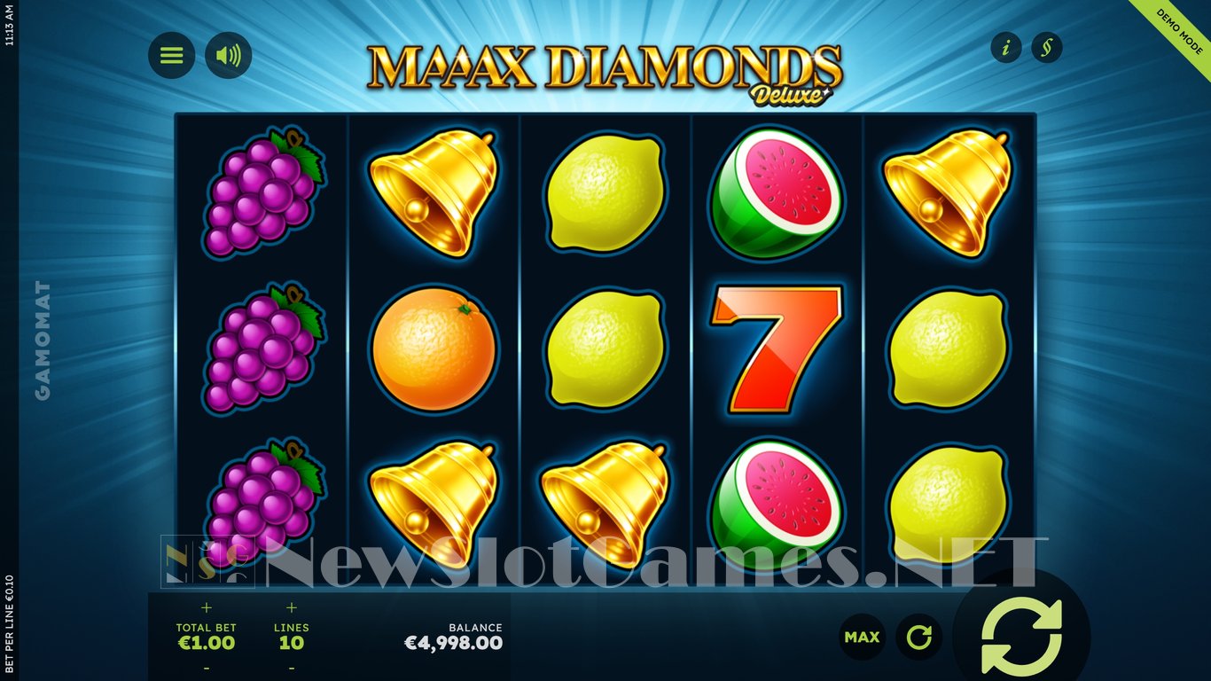Maaax Diamonds Deluxe Slot Slot Image in Demo - pic. 2