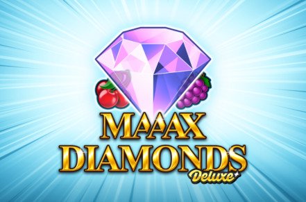 Maaax Diamonds Deluxe Slot Logo