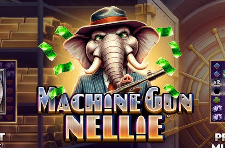 Machine Gun Nellie Slot Logo