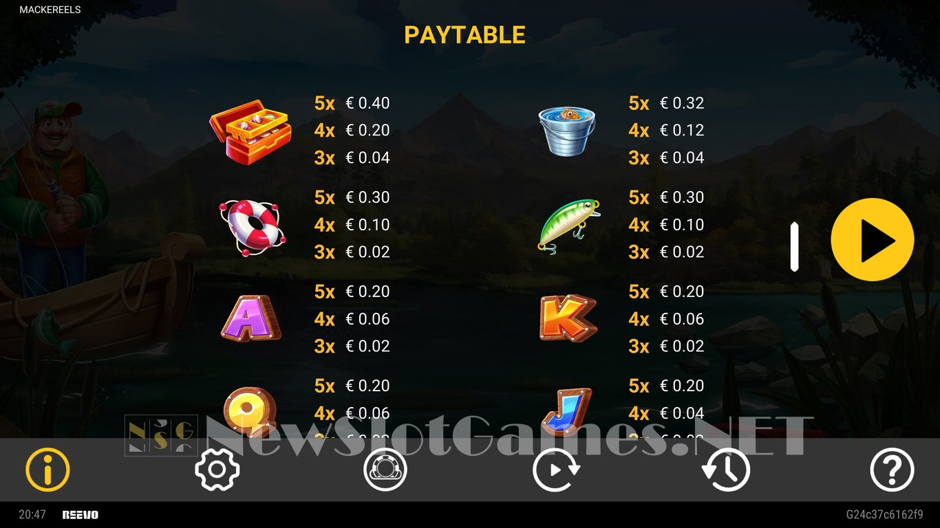 Mackereels Slot Slot Image in Demo - pic. 8