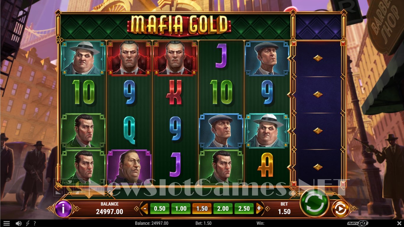 Mafia Gold Slot Slot Image in Demo - pic. 3