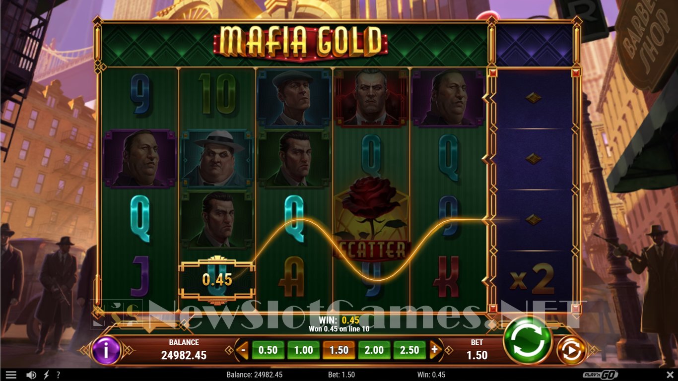 Mafia Gold Slot Slot Image in Demo - pic. 4
