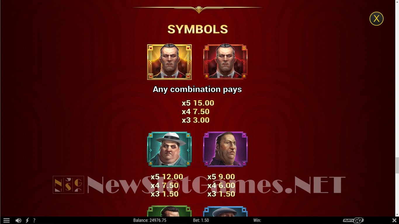 Mafia Gold Slot Slot Image in Demo - pic. 8