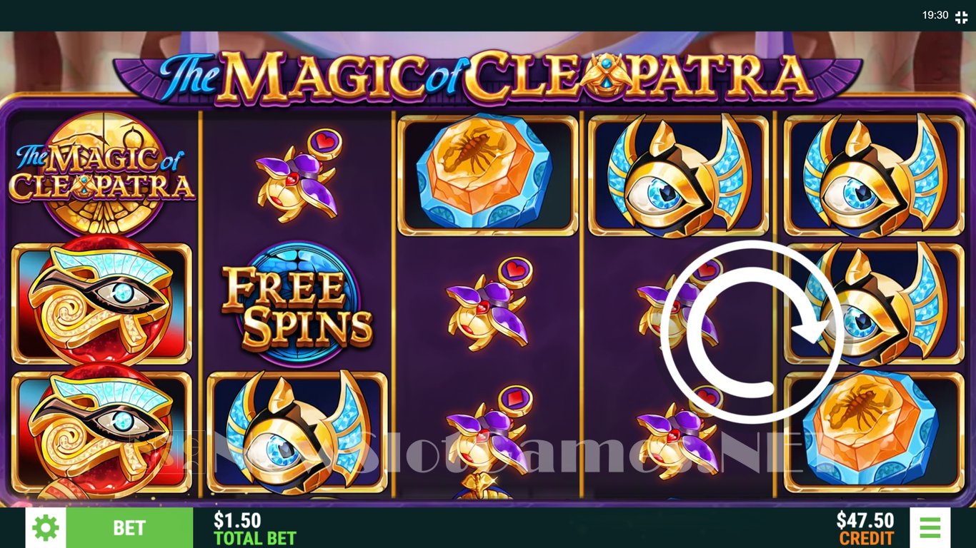 The Magic of Cleopatra Slot Demo Image