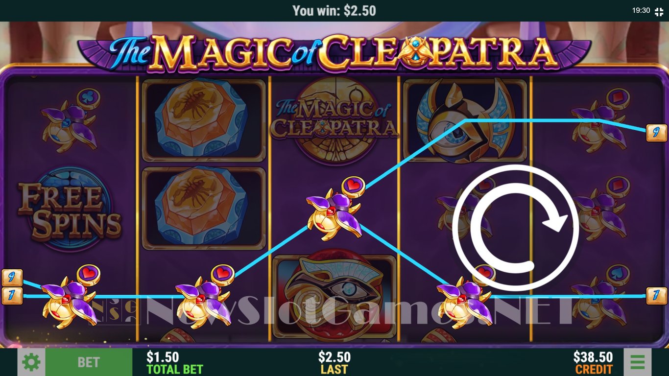 The Magic of Cleopatra Slot Slot Image in Demo - pic. 3