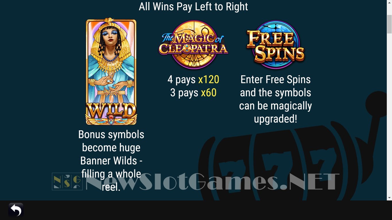 The Magic of Cleopatra Slot Slot Image in Demo - pic. 4