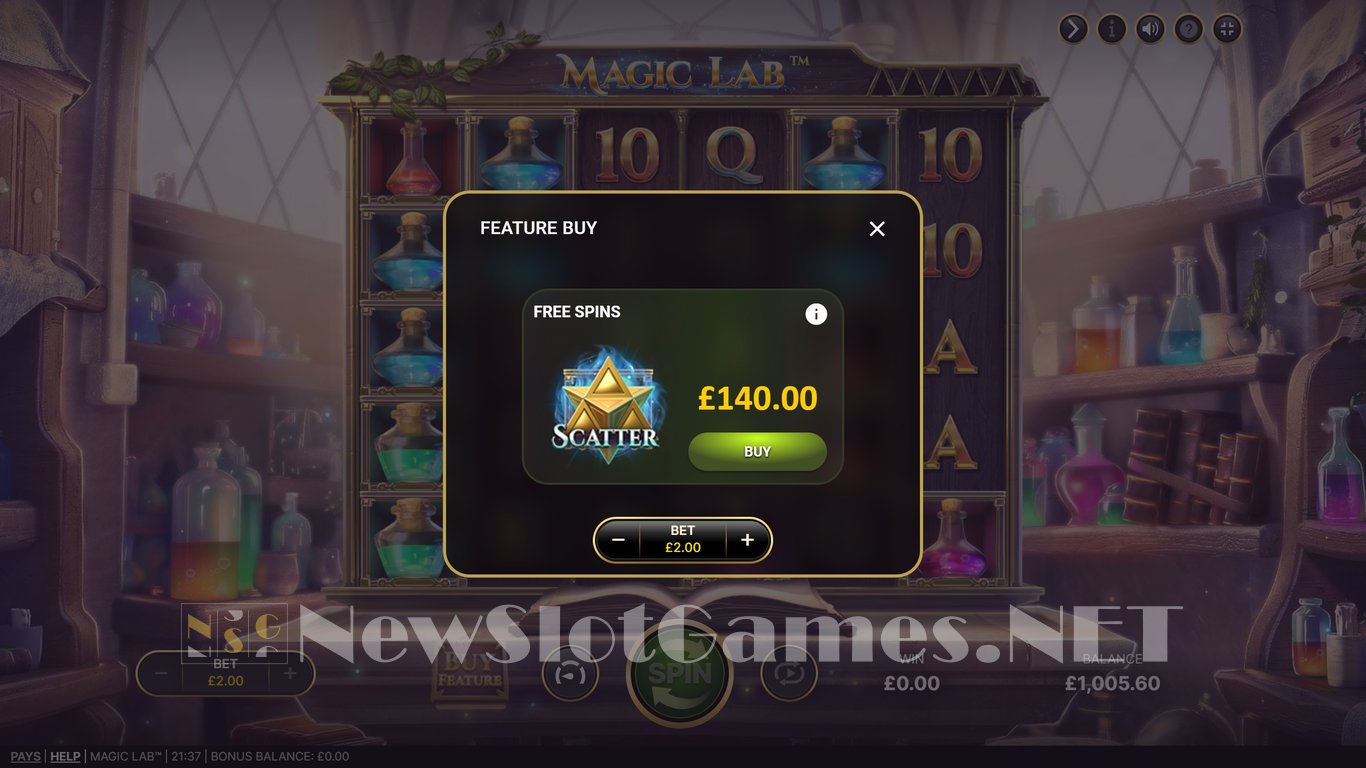 Magic Lab Slot Review & Demo by NetEnt - Play Free Online