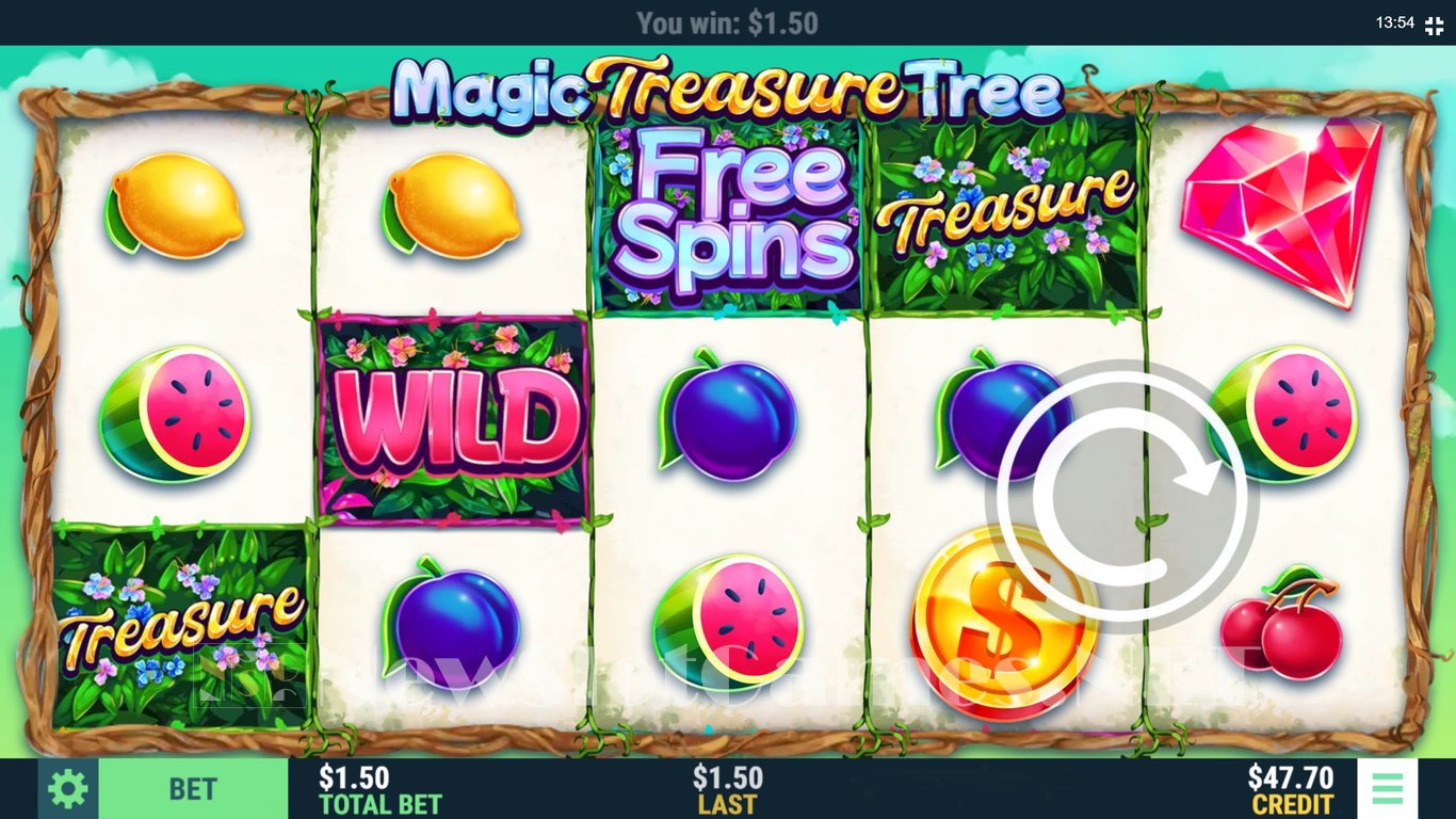 Magic Treasure Tree Slot Slot Image in Demo - pic. 2