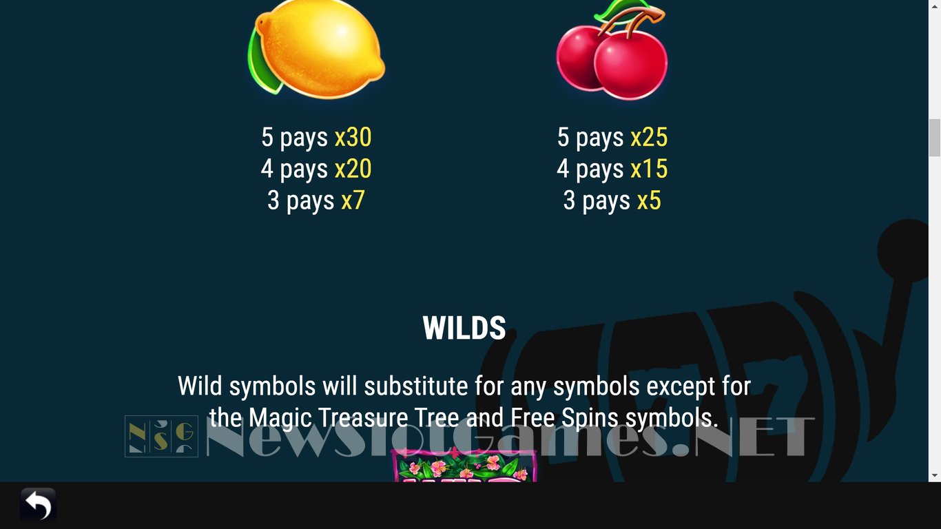 Magic Treasure Tree Slot Slot Image in Demo - pic. 7