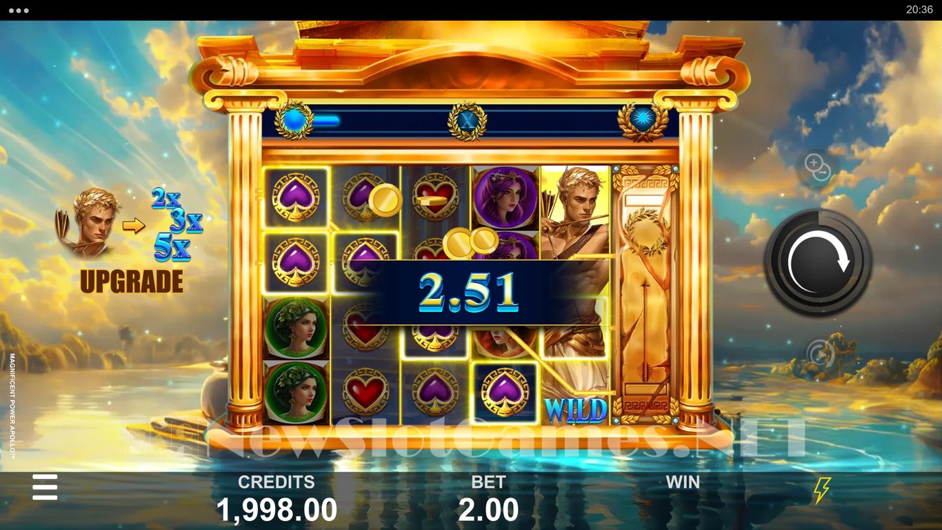 Magnificent Power Apollo Slot Demo Image