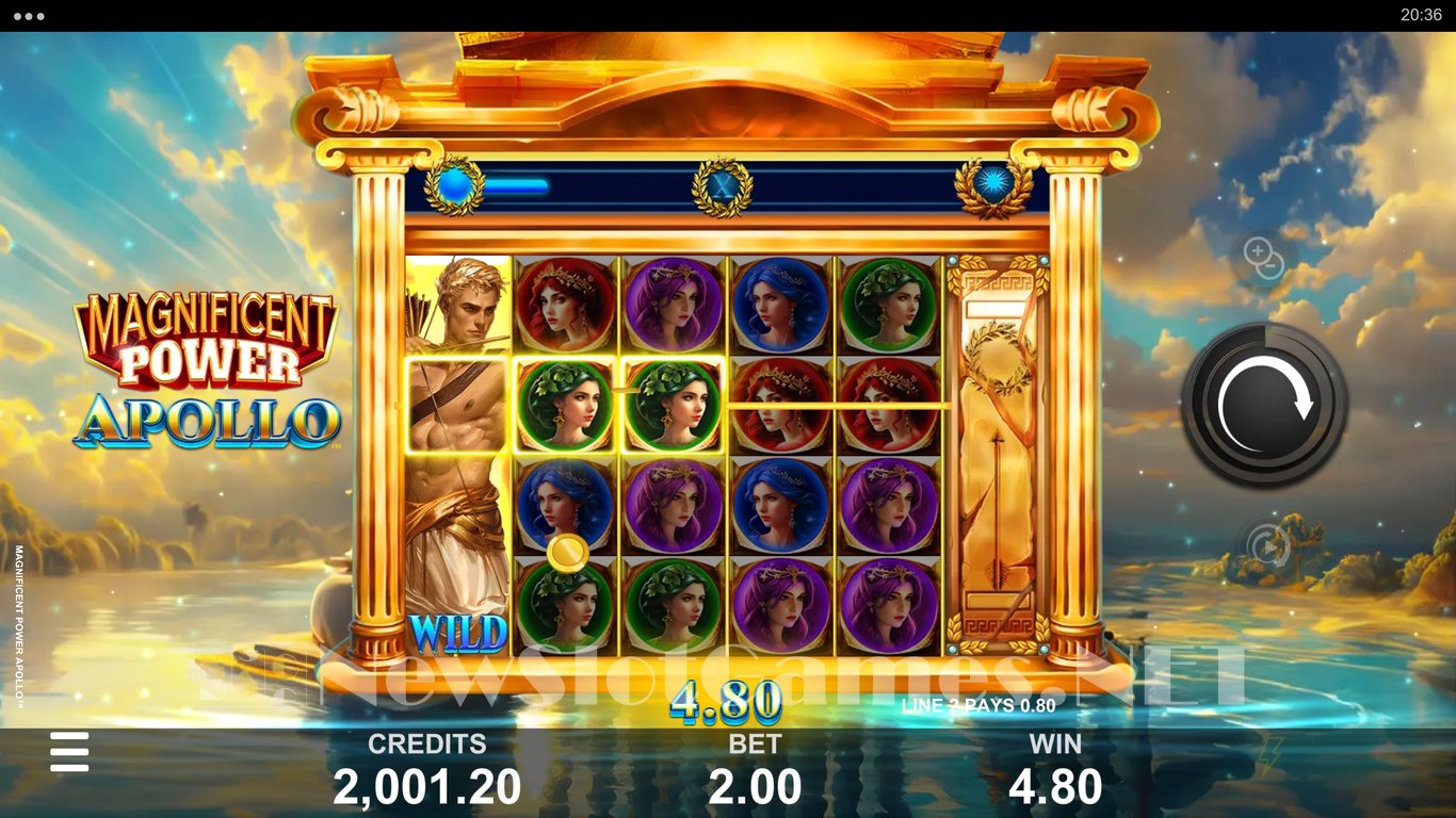 Magnificent Power Apollo Slot Slot Image in Demo - pic. 8