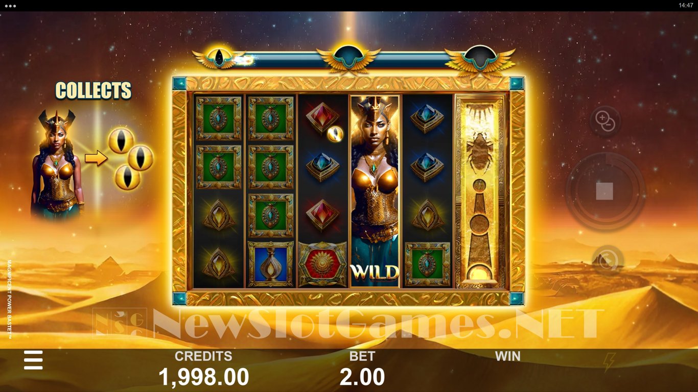 Magnificent Power Bastet Slot Slot Image in Demo - pic. 2